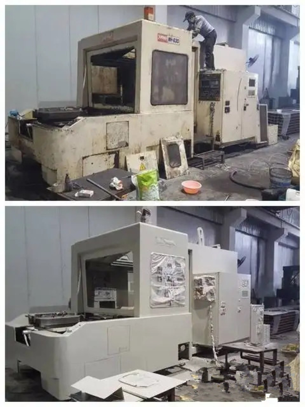 機床翻新噴漆